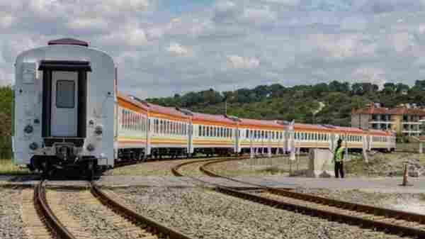 Nairobi Railway City Faces Sh7 Billion Controversy Amid Procurement Allegations Standard Gauge Railway train transporting cargo across Kenya landscape