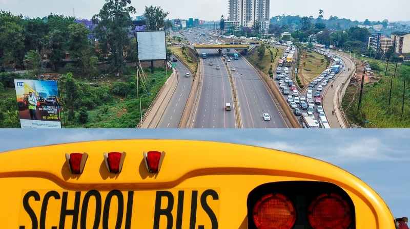 Back-to-School Rush Slows Thika Road, Jogoo Road and Nairobi CBD Thika Road back-to-school traffic in Nairobi