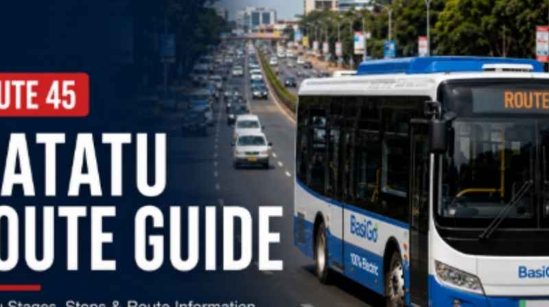 Route 45 Nairobi to Githurai: Matatu Stages, Stops & Route Guide Route 45 matatu from Nairobi to Githurai