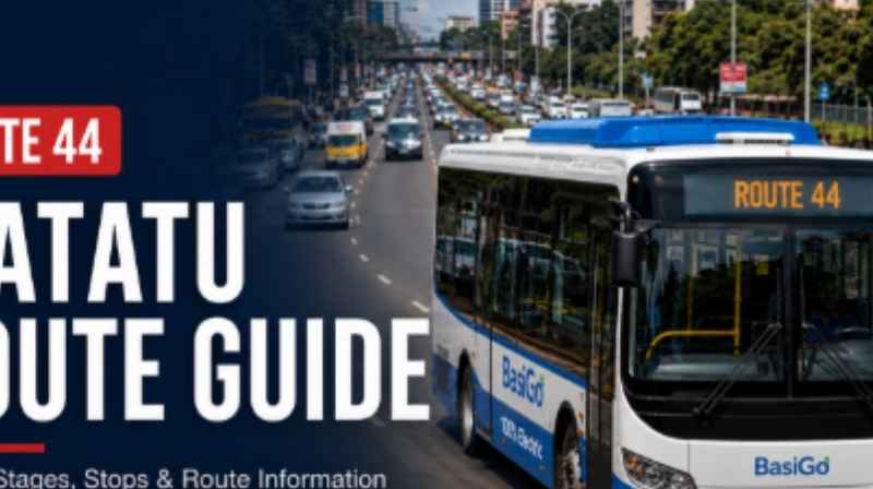 Route 44 matatu from Nairobi to Githurai
