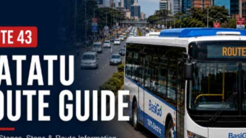 Route 43 Nairobi to Ngumba: Matatu Stages, Stops & Route Guide Route 43 matatu from Nairobi to Ngumba