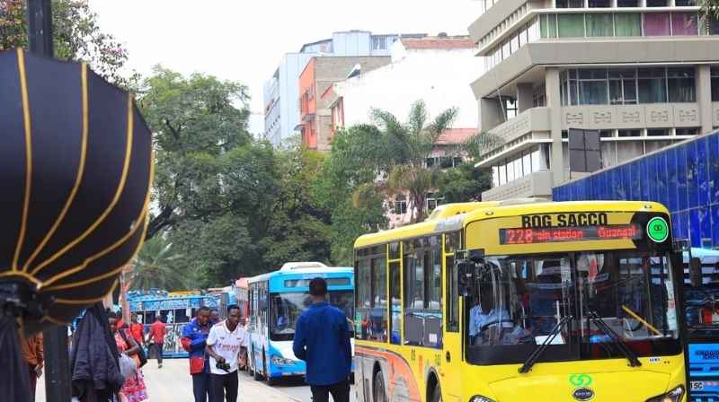 Nairobi Matatu Fares in Eastlands Matatus carrying commuters in Nairobi Eastlands