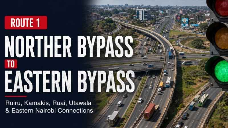 Northern Bypass to Eastern Bypass road connection in Nairobi