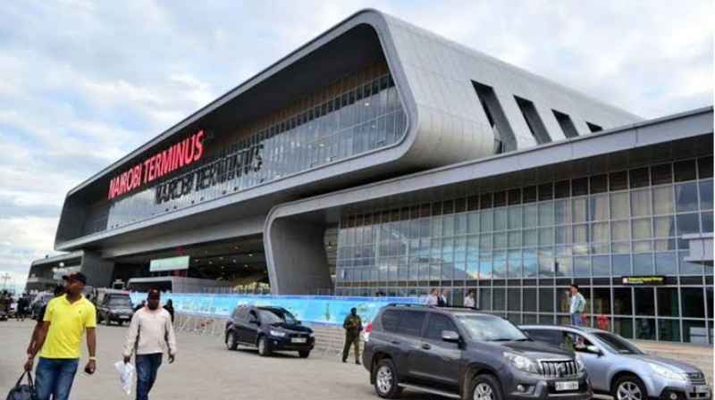 Nairobi commuter train serving railway routes and stations in Nairobi