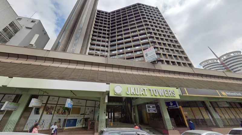 JKUAT Towers on Kenyatta Avenue in Nairobi CBD where KRA has a service office