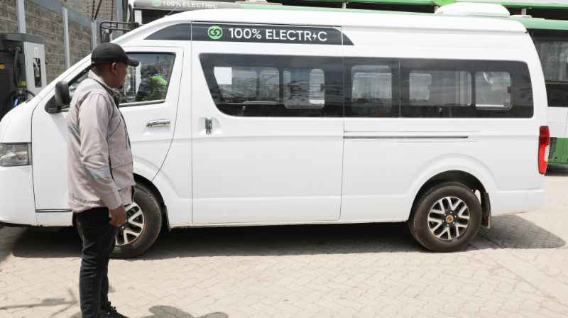 BasiGo Golden Dragon Electric Van in Kenya BasiGo Golden Dragon Electric Van in Kenya