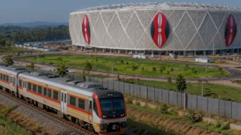 From Nairobi CBD to Talanta by Train: Inside the New AFCON Rail Link Nairobi to Talanta Stadium railway connection planned for AFCON 2027